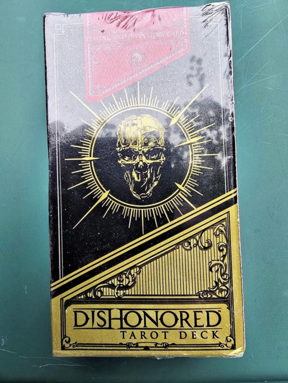 Bethesda Dishonored Tarot Deck Black & Gold